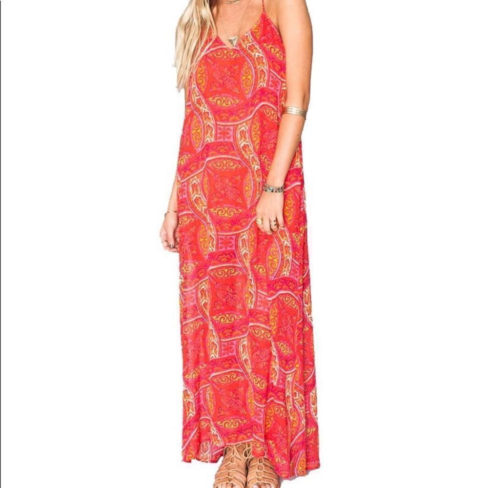 Revolve Show Me Your Mumu Erlyn Halter Maxi Dress